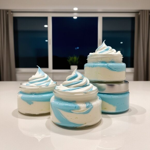 Whipped Cloudy Sky Body Butter Moisturizing Cream - 2oz - Picture 3 of 4